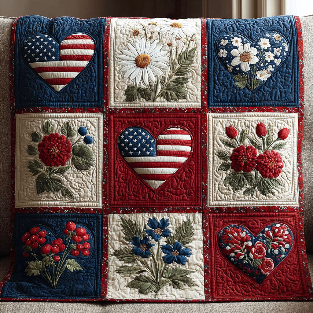 Patriot Comfort Quilted Blanket - Baby (30" x 40") - Pack 1