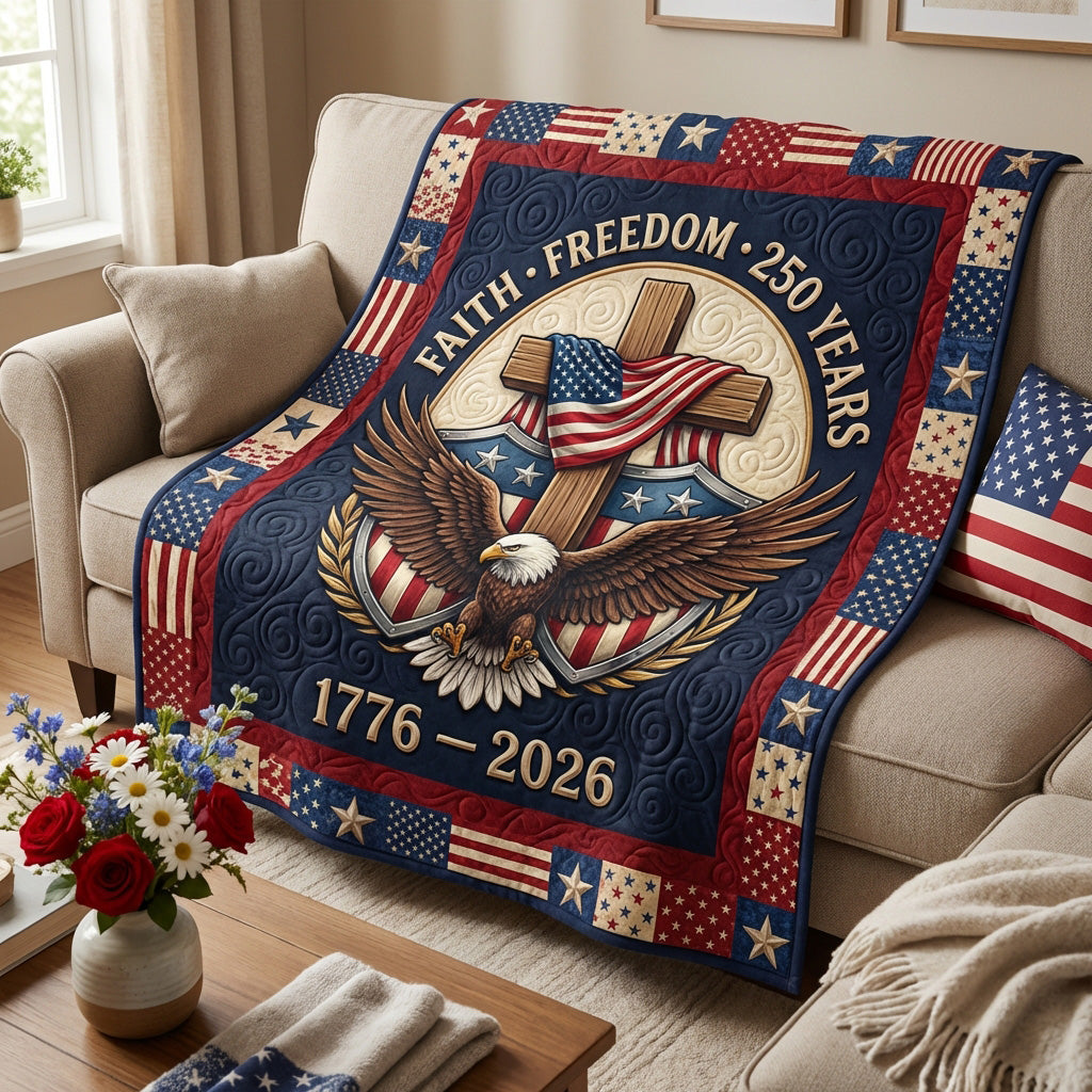 Patriot Wings Quilted Blanket - Baby (30" x 40") - Pack 1