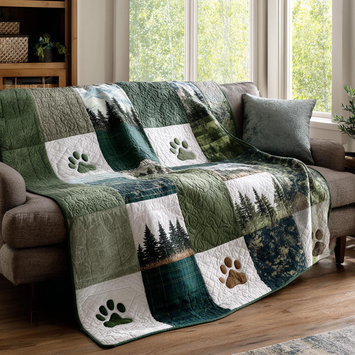 Paw Spirit Quilted Blanket - Baby (30" x 40") - Pack 1
