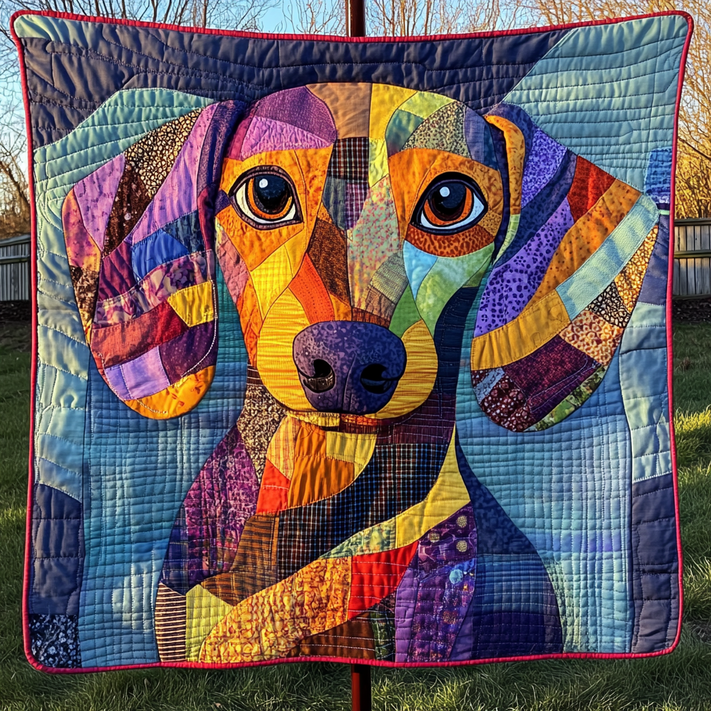 Paws and Snouts Quilted Blanket - Throw (55" x 60")
