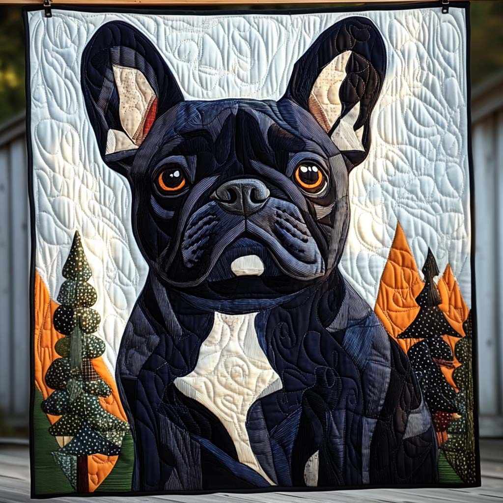 Pawsome French Quilted Blanket - Throw (55" x 60")