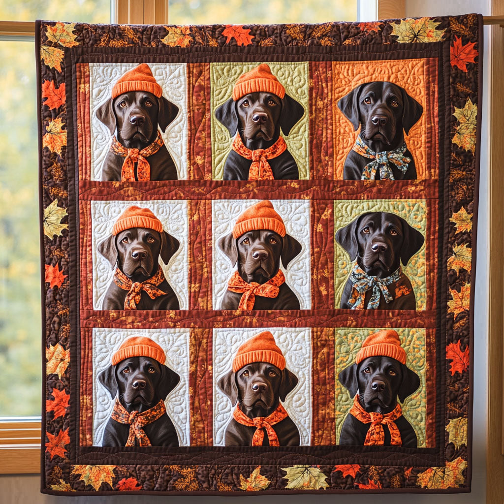 Pawsome Pups Quilted Blanket - Throw (55" x 60")