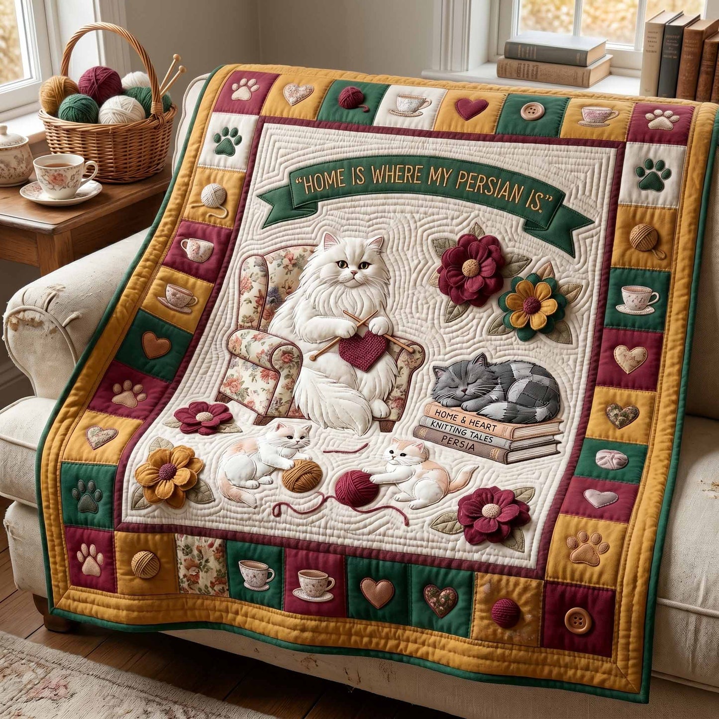 Persian Home Quilted Blanket - Baby (30" x 40") - Pack 1