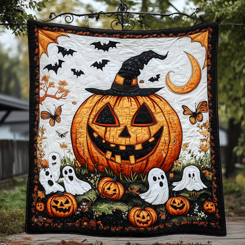 Phantom Glow Quilted Blanket - Throw (55" x 60")