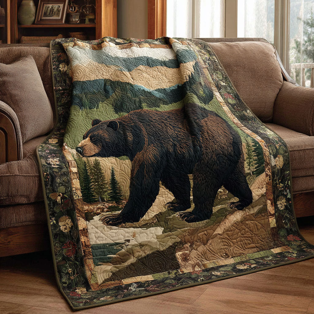 Pinewood Trek Quilted Blanket - Baby (30" x 40") - Pack 1