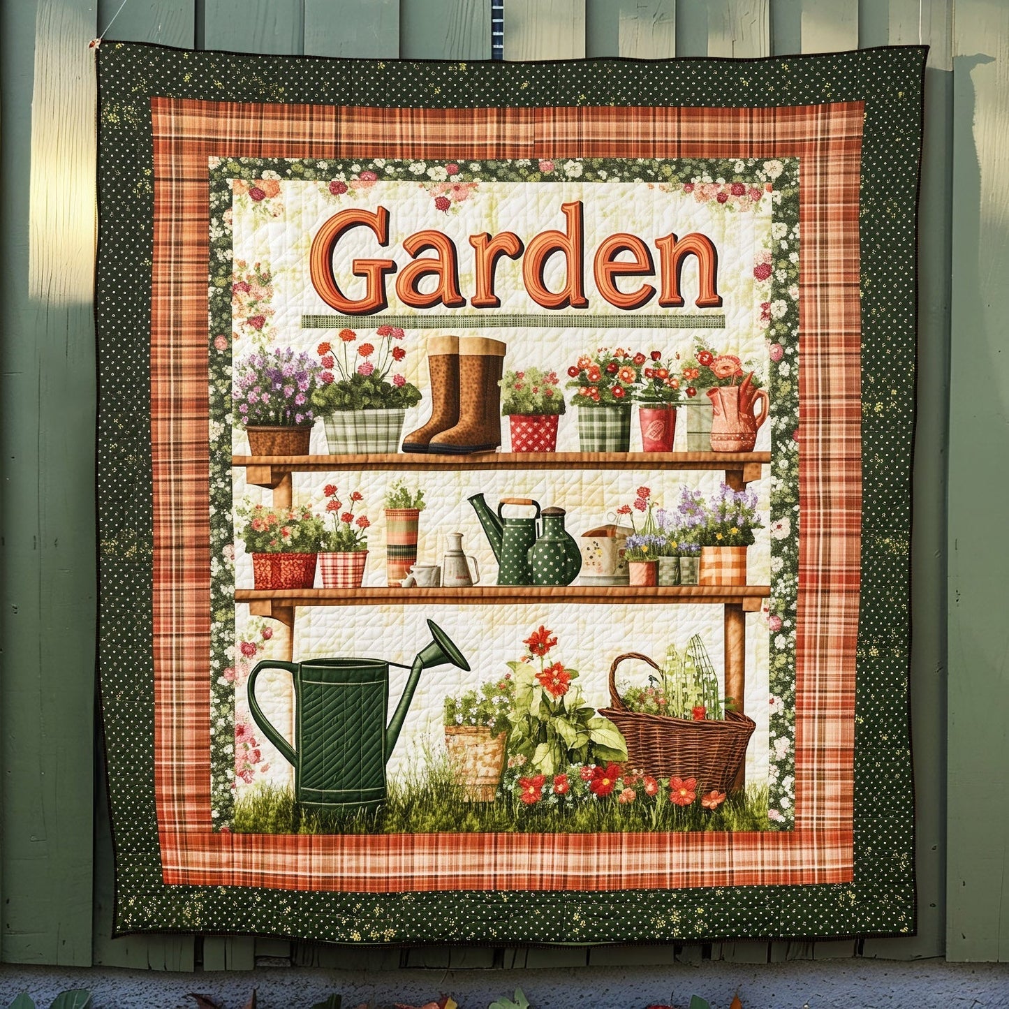Planter Pride Quilted Blanket - Throw (55" x 60")