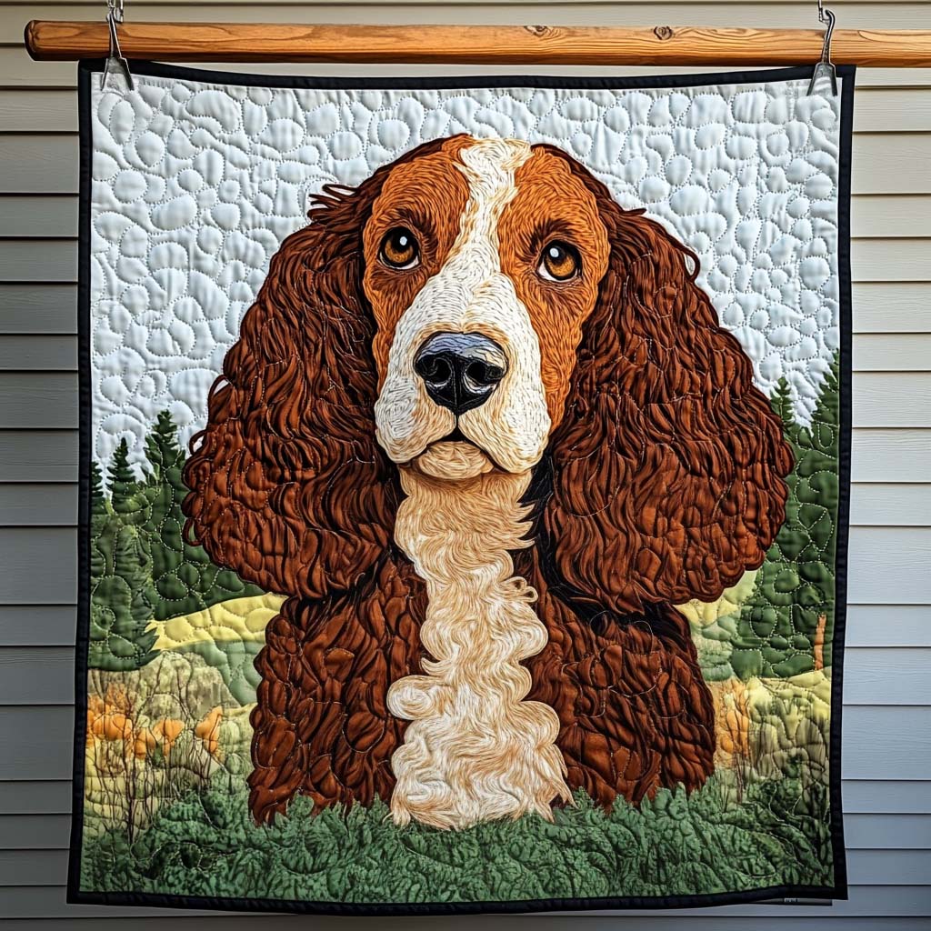 Poodle Perfection Quilted Blanket - Throw (55" x 60")