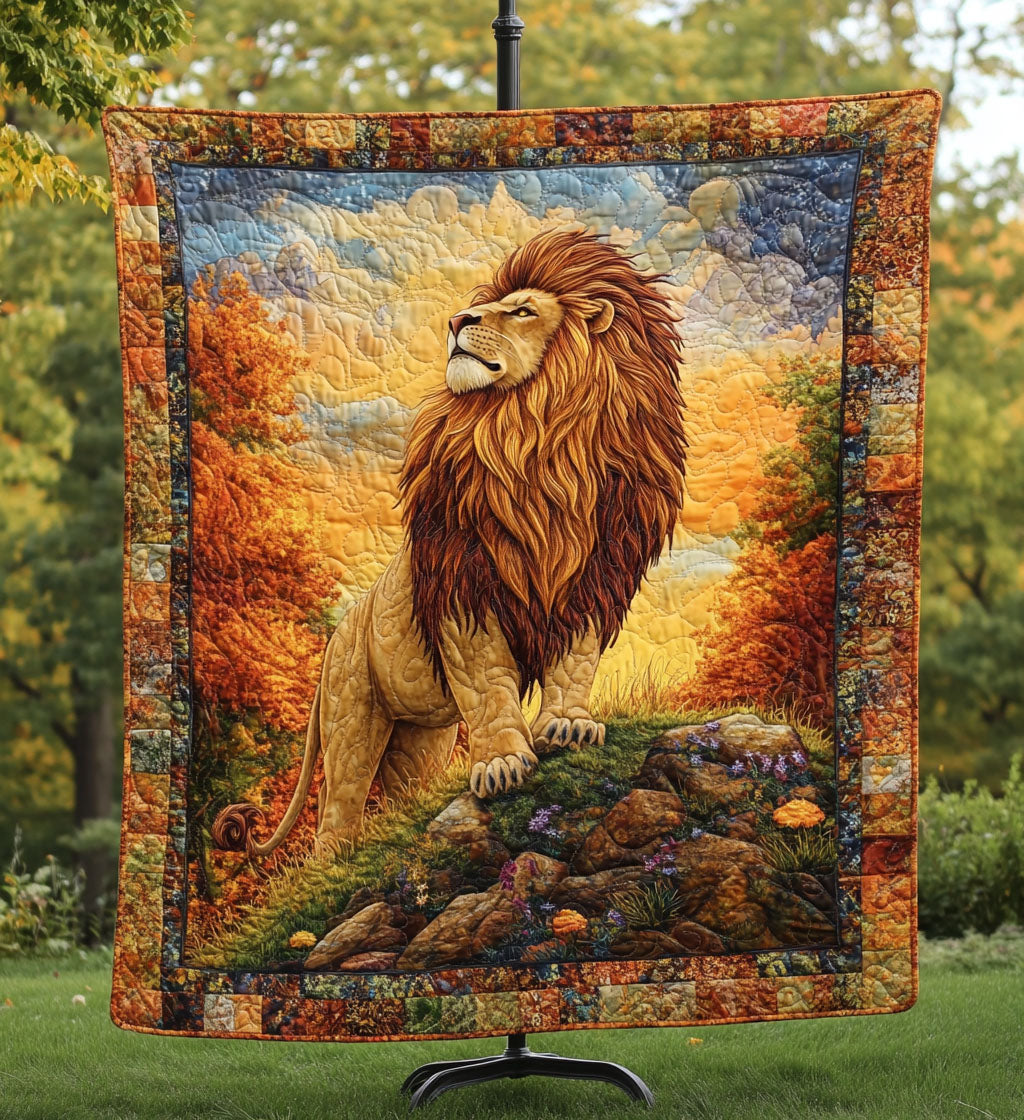 Powerful Giant Quilted Blanket - Throw (55" x 60")