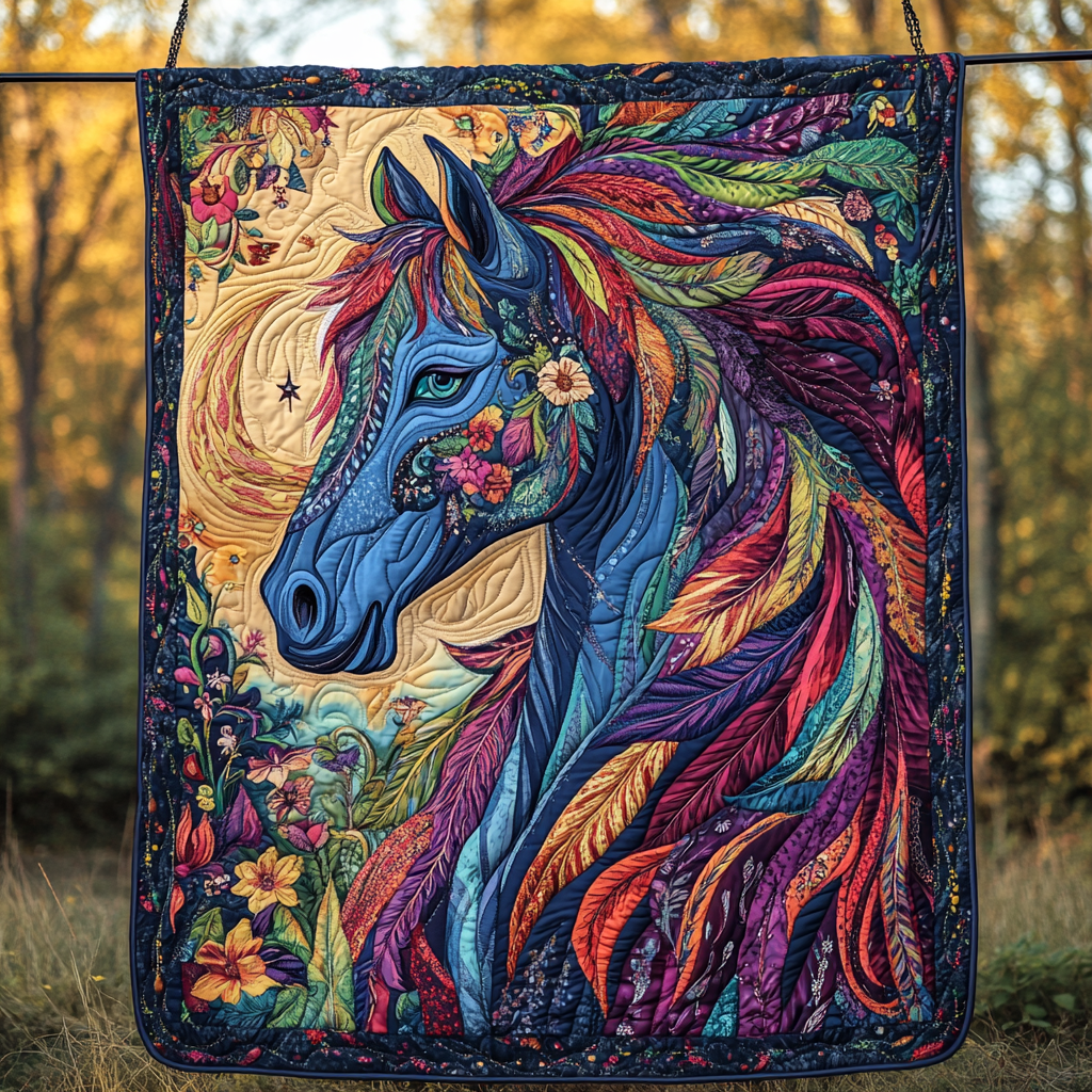 Prairie Dreamer Quilted Blanket - Throw (55" x 60")
