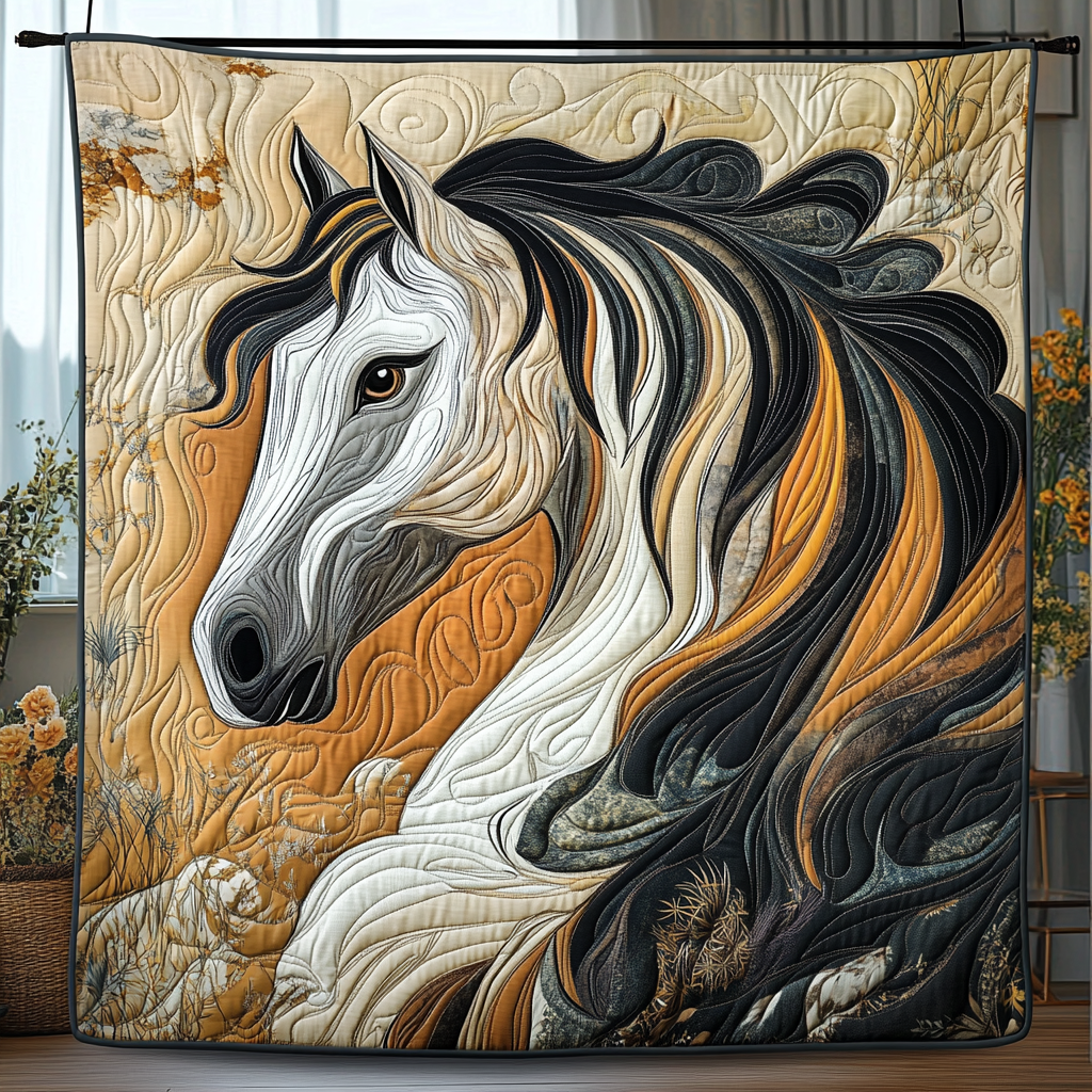 Prairie Winds Quilted Blanket - Throw (55" x 60")
