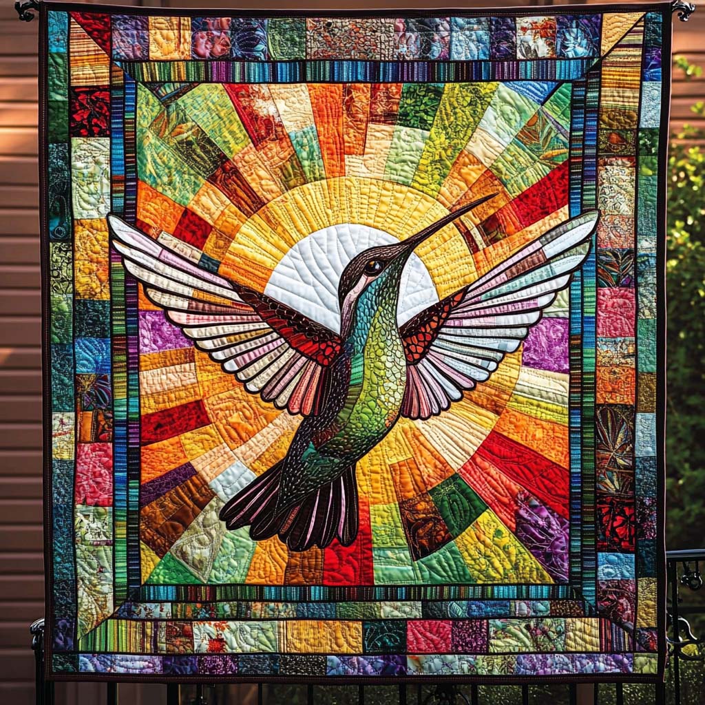 Prism Harmony Quilted Blanket - Throw (55" x 60")