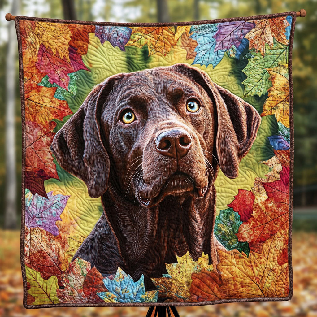 Puppy Posse Quilted Blanket - Throw (55" x 60")