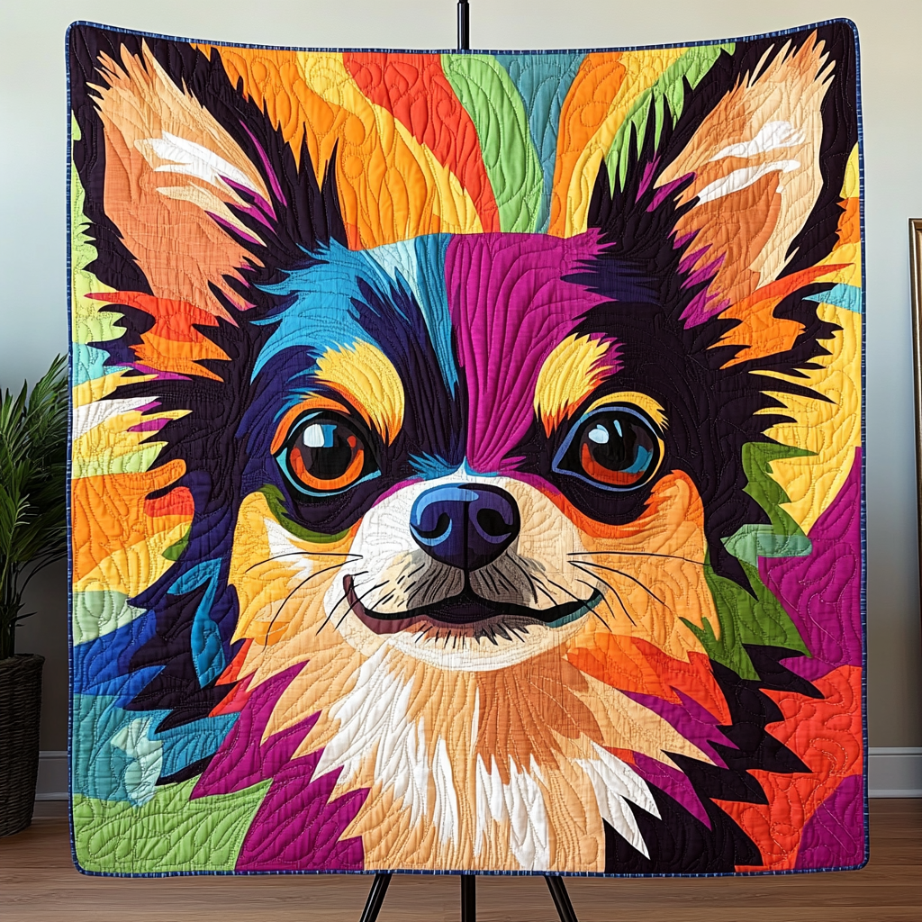 Quirky Chi Quilted Blanket - Baby (30" x 40")