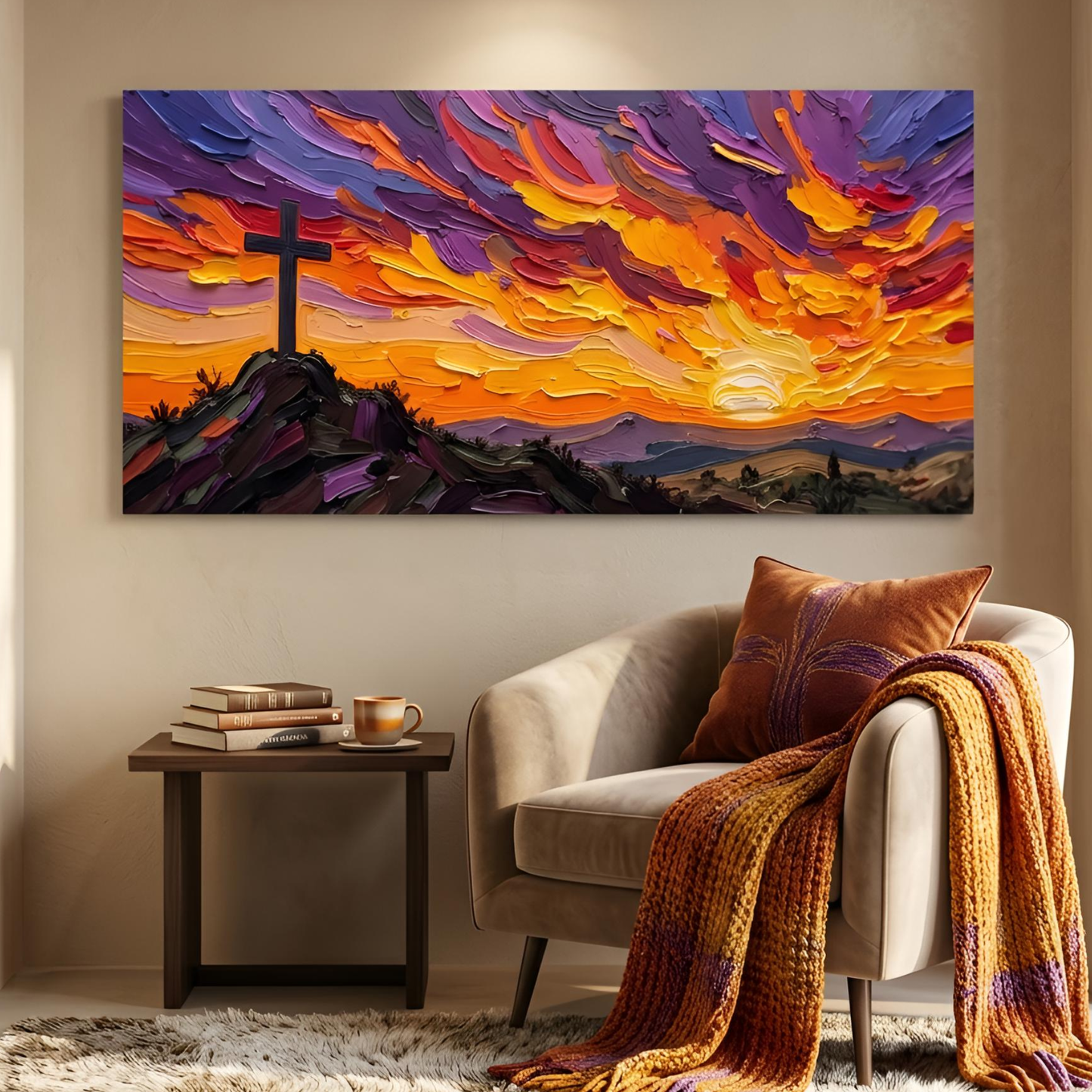 Radiant Faith - canvas