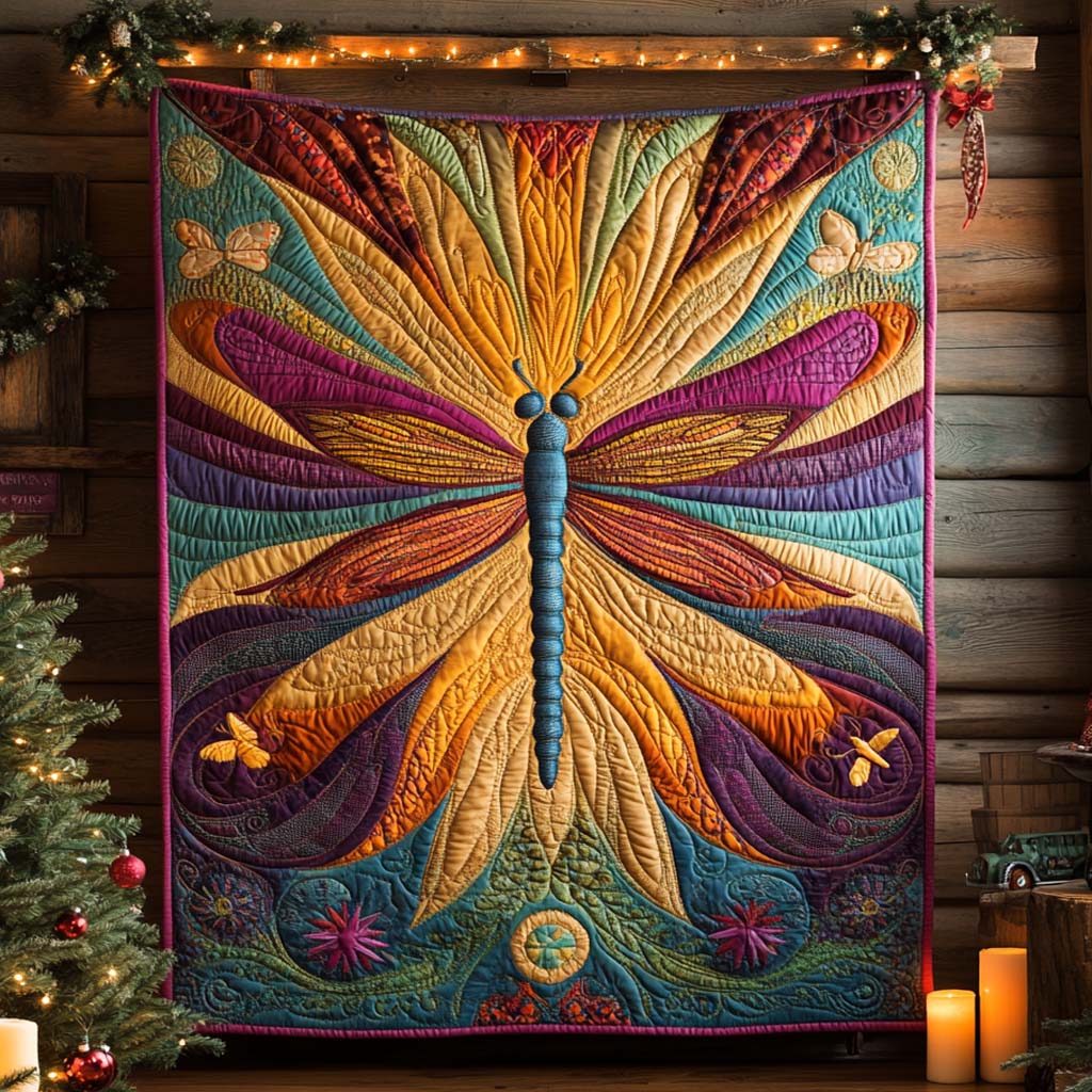 Radiant Flight Bloom Quilted Blanket - Baby (30" x 40") - Pack 1
