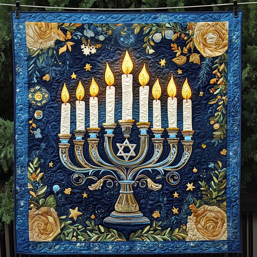 Radiant Illumination Quilted Blanket - Throw (55" x 60")