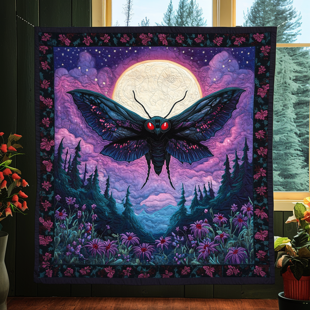 Red Eyed Watcher Quilted Blanket - Baby (30" x 40")