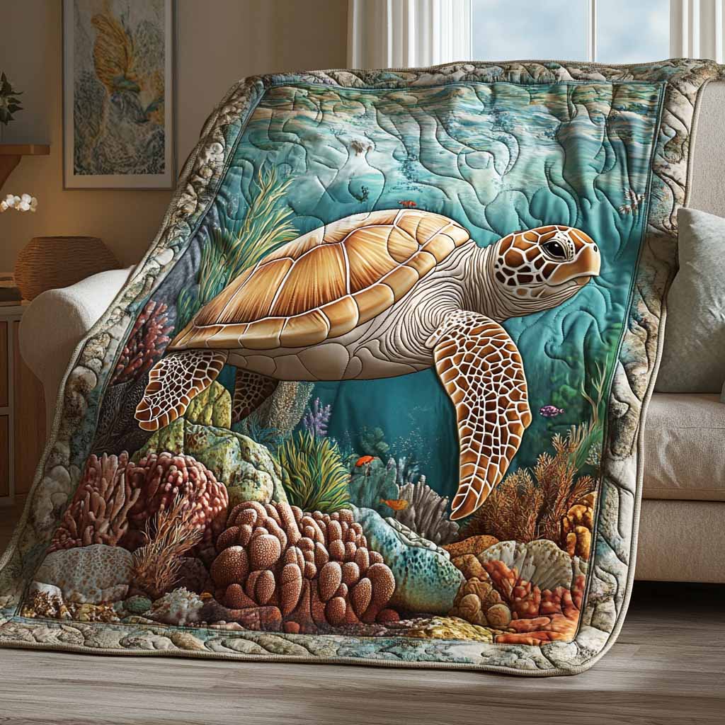 Reef Majesty Quilted Blanket - Baby (30" x 40") - Pack 1