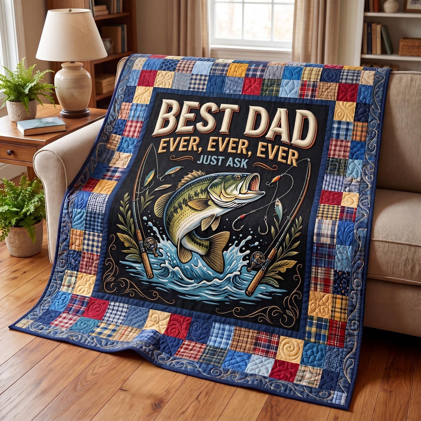 Reel Master Quilted Blanket - Baby (30" x 40") - Pack 1