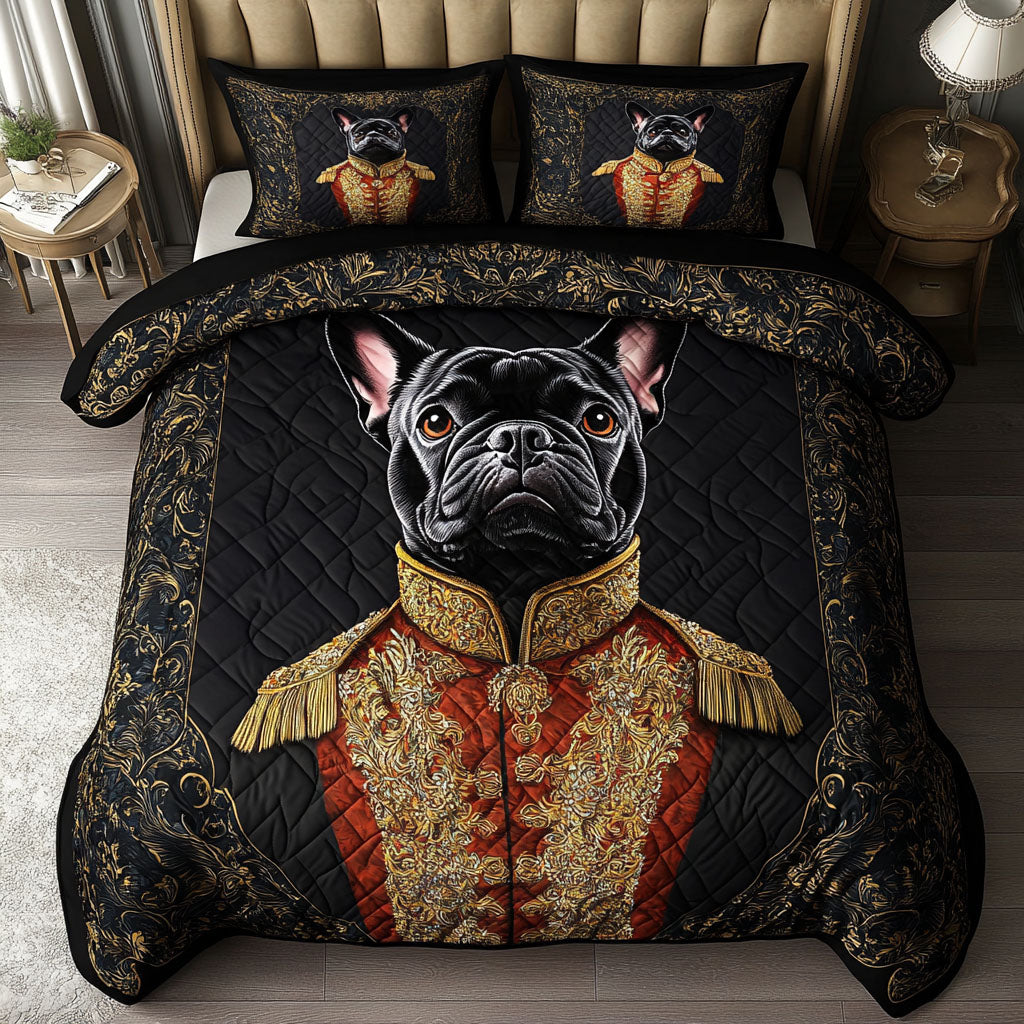 Regal Commander 3-Piece Quilted Bedding Set - Single (59" x 70")