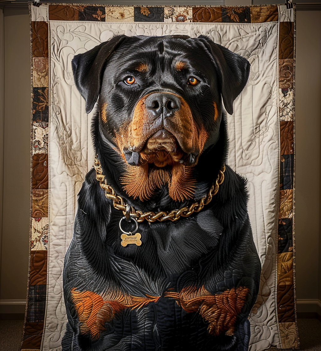 Regal Guardian Quilted Blanket - Throw (55" x 60")