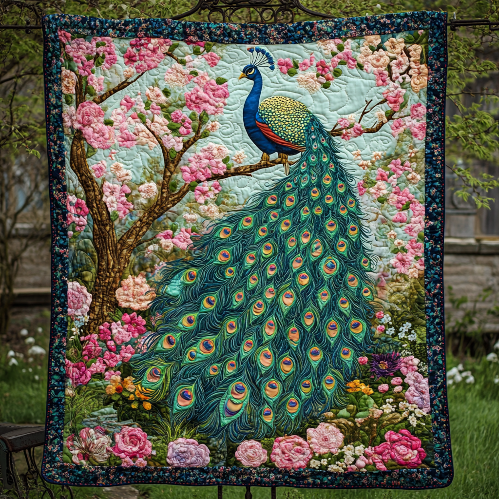 Regal Radiance Quilted Blanket - Throw (55" x 60")