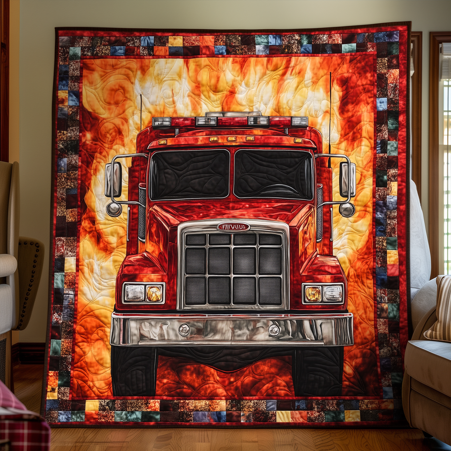 Resilient Spirit Quilted Blanket - Throw (55" x 60")
