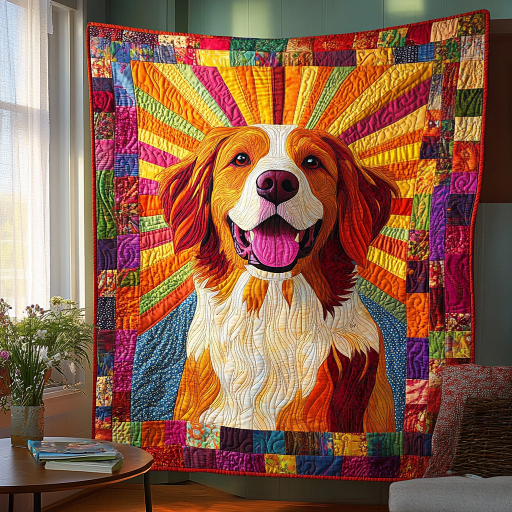 Retriever Radiance Quilted Blanket - Throw (55" x 60")