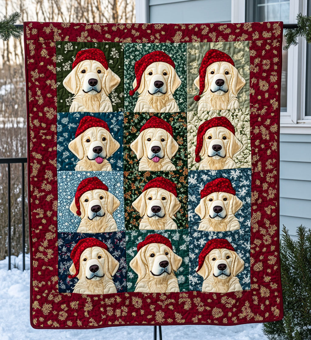 Retriever Serenity Quilted Blanket - Throw (55" x 60")