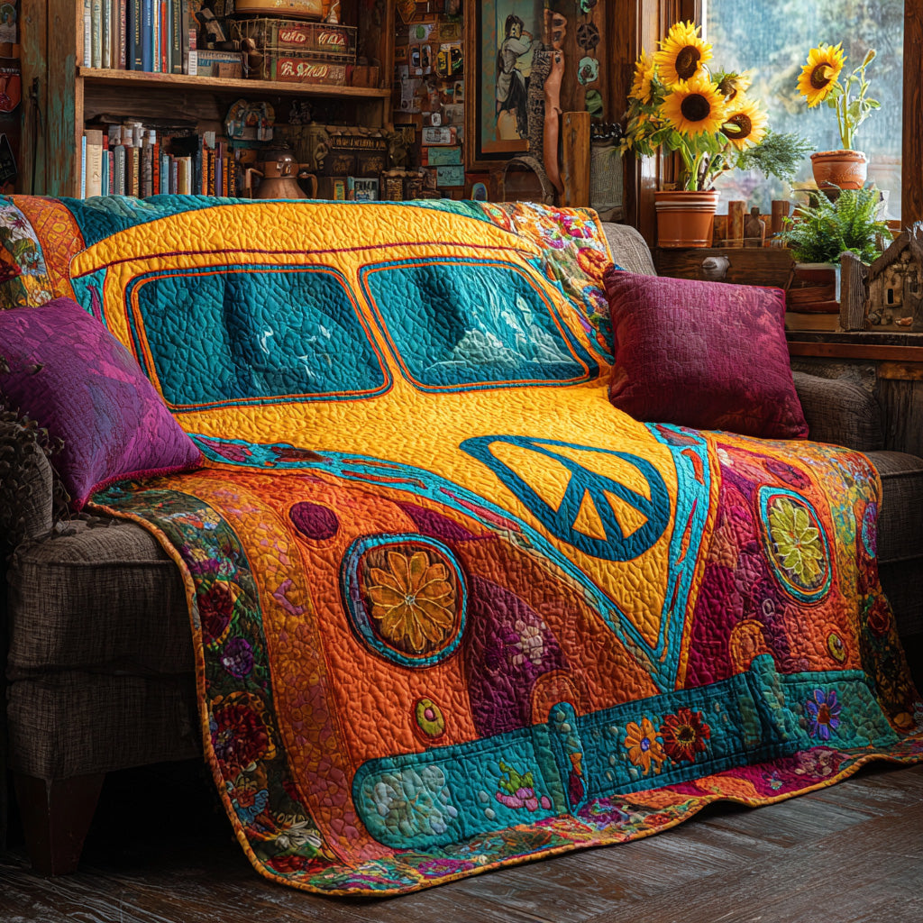 Retro Journey Quilted Blanket - Baby (30" x 40") - Pack 1