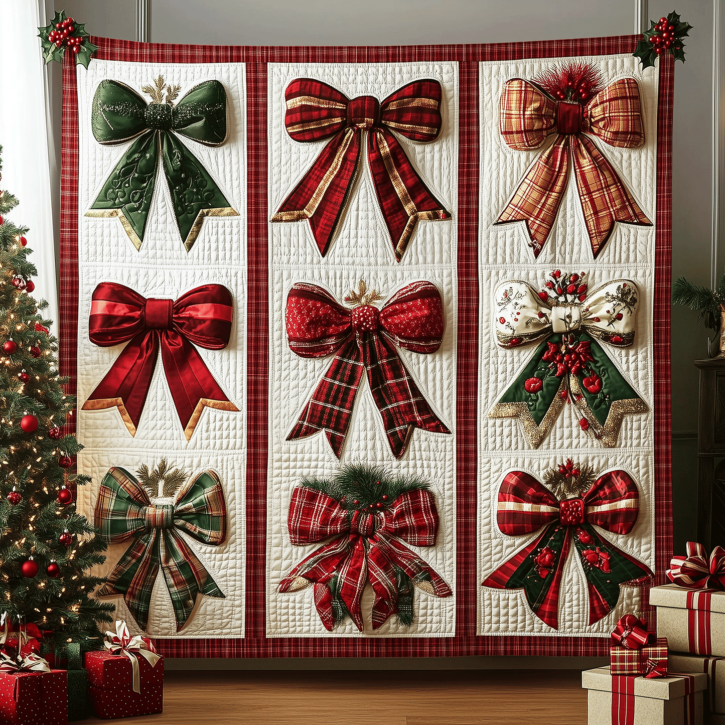 Ribbon Bliss Quilted Blanket - Baby (30" x 40")