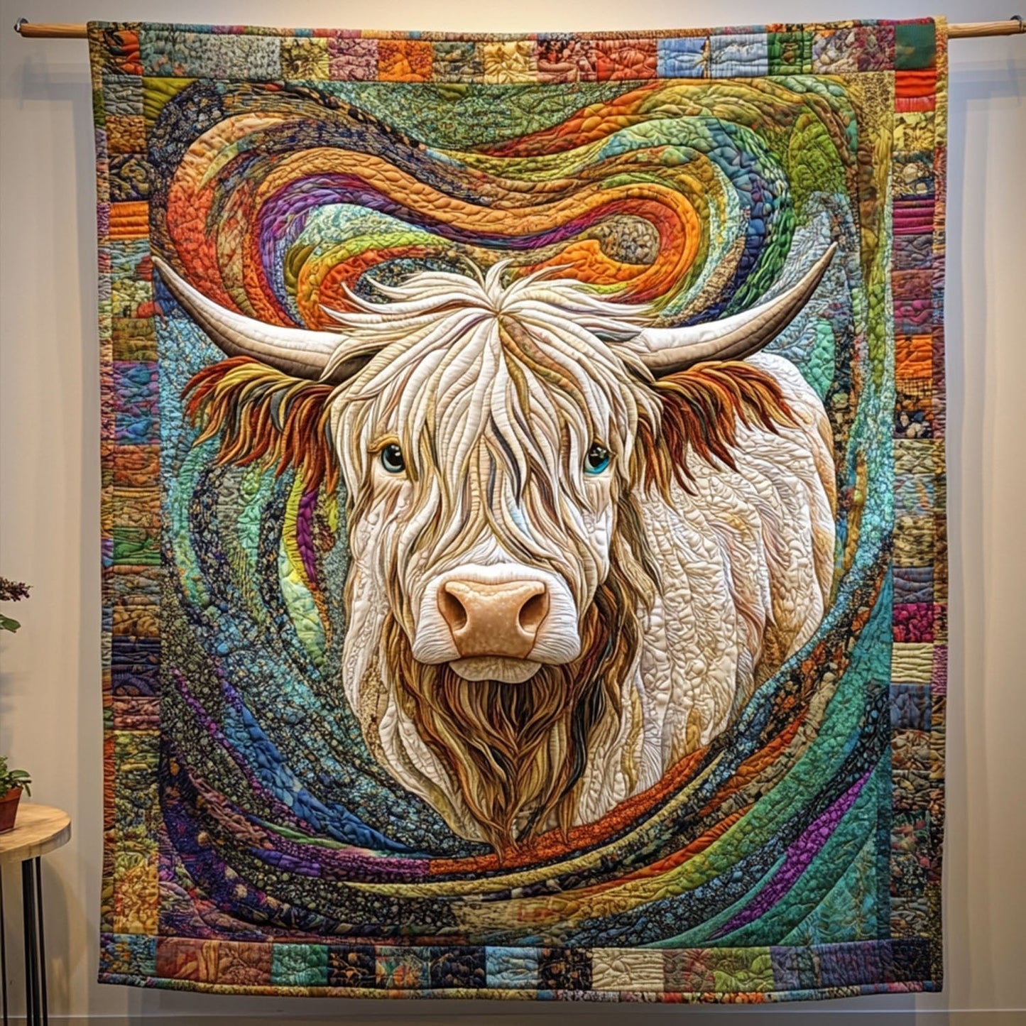 Rolling Meadows Quilted Blanket - Throw (55" x 60")