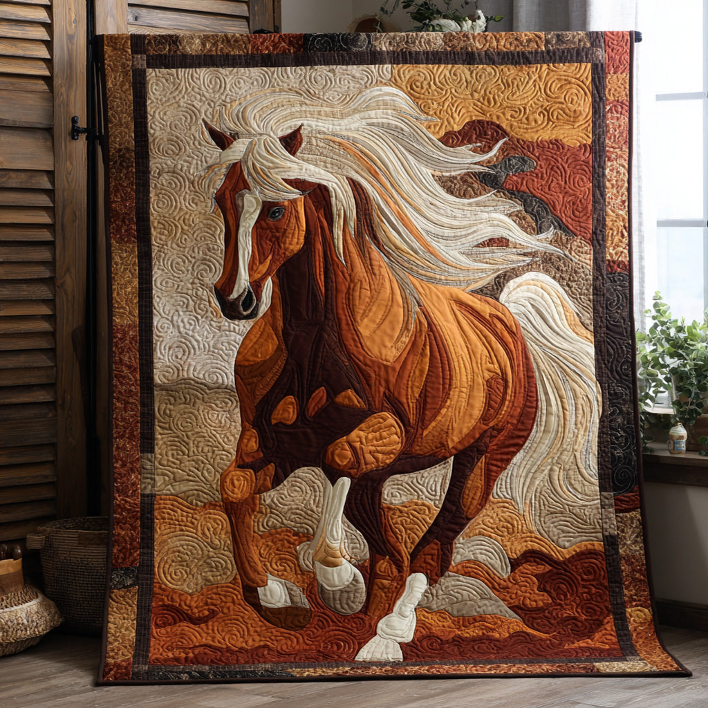 Running Free Quilted Blanket - Baby (30" x 40") - Pack 1
