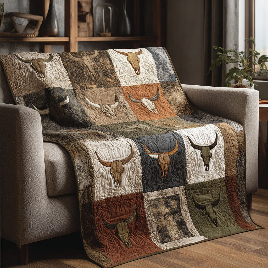 Rusted Sun Quilted Blanket - Baby (30" x 40") - Pack 1