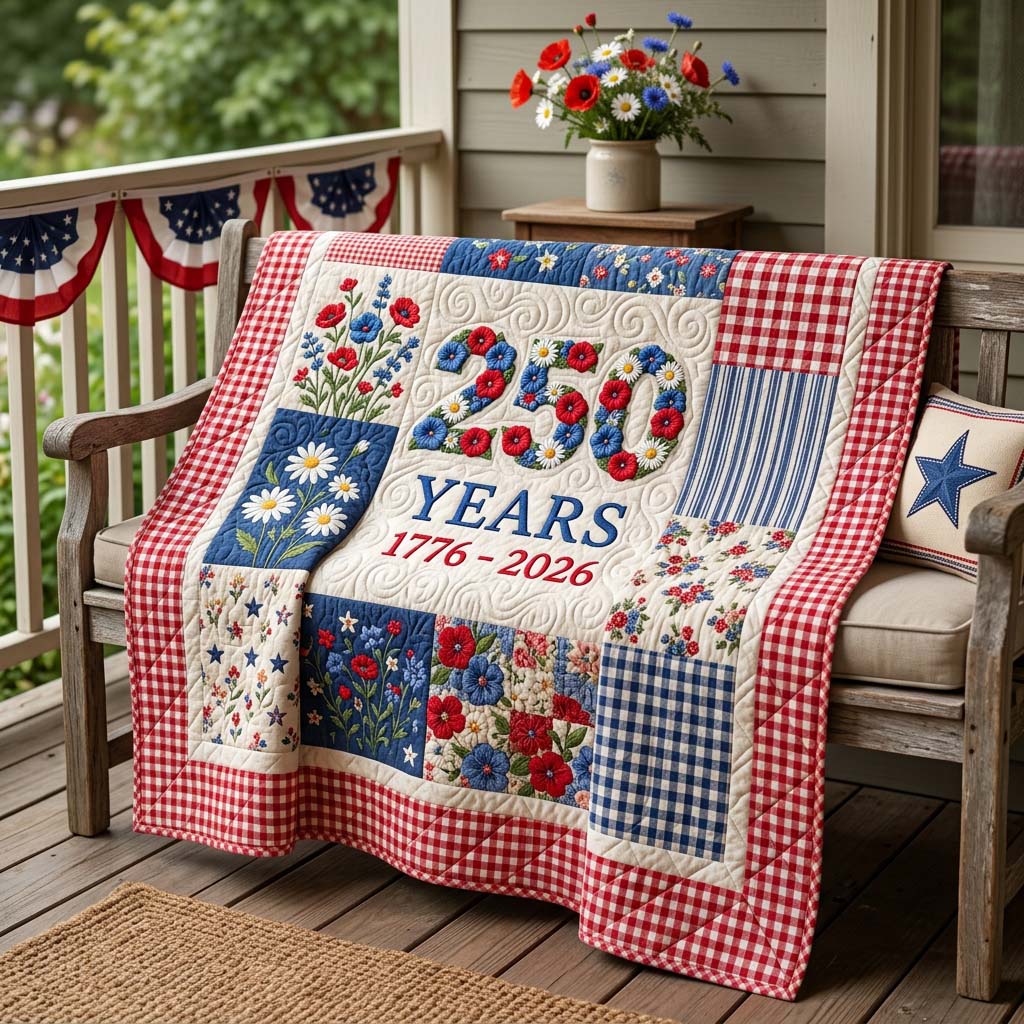 Rustic Celebration Quilted Blanket - Baby (30" x 40") - Pack 1