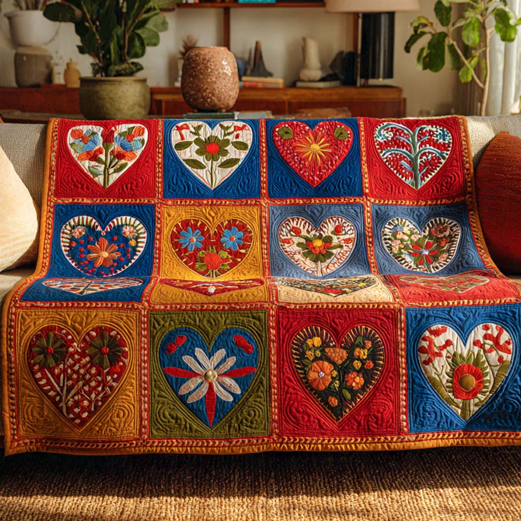 Rustic Harmony Quilted Blanket - Baby (30" x 40") - Pack 1