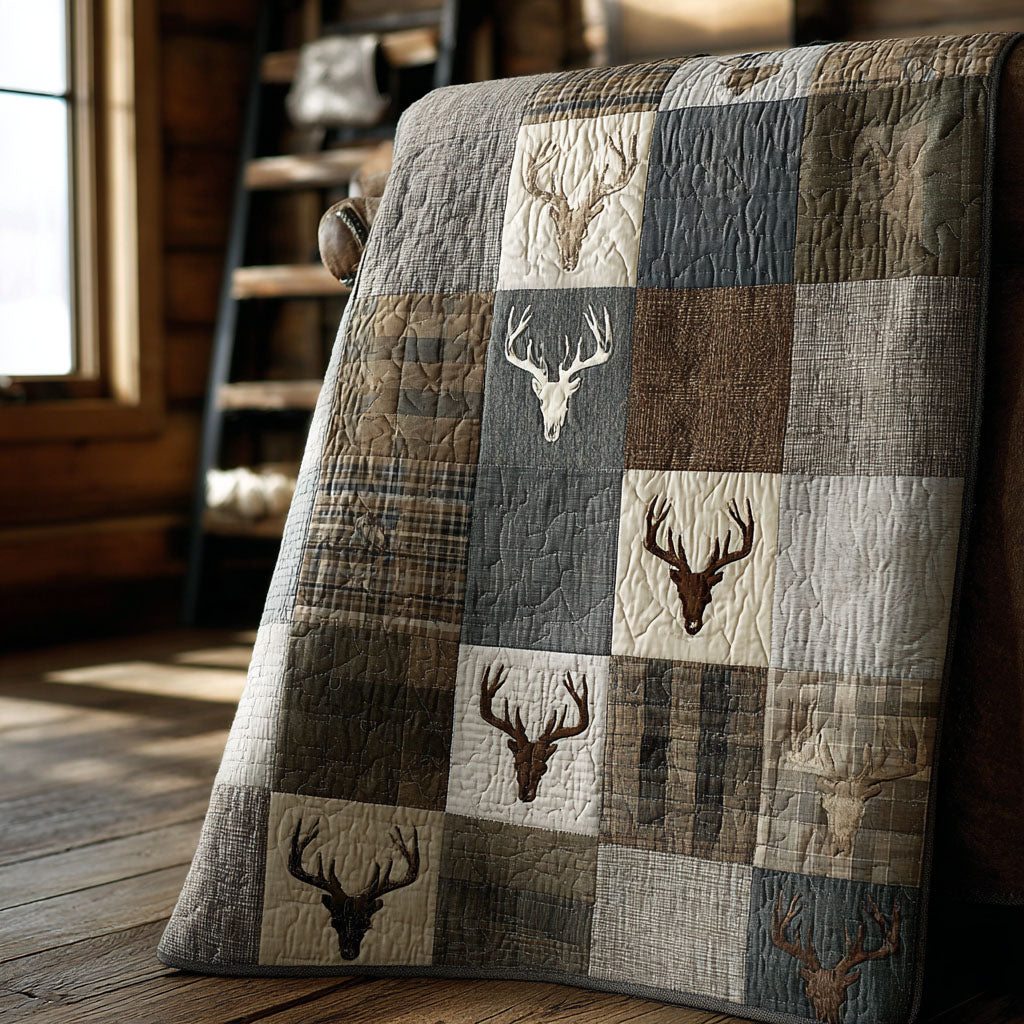 Rustic Lodge Quilted Blanket - Baby (30" x 40") - Pack 1