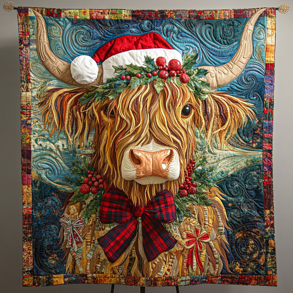 Rustic Meadows Quilted Blanket - Throw (55" x 60")