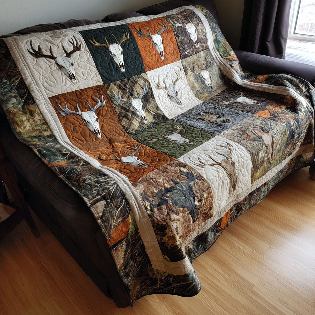 Rustic Range Skull Quilted Blanket - Baby (30" x 40") - Pack 1