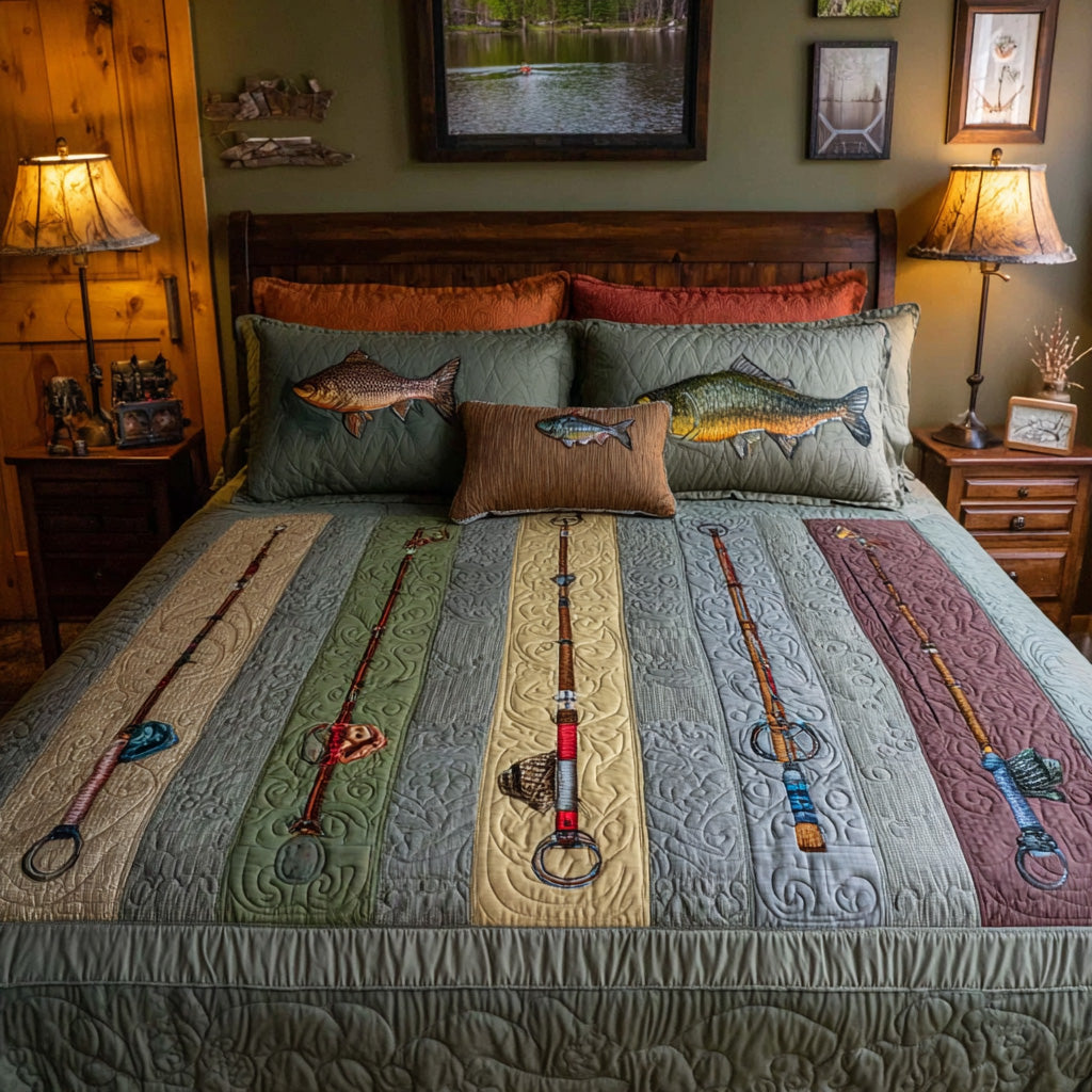 Rustic Tackle Patch Quilted Blanket - Baby (30" x 40") - Pack 1
