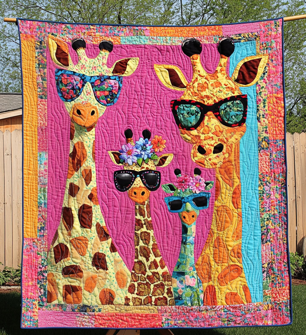 Safari Dreams Quilted Blanket - Throw (55" x 60")