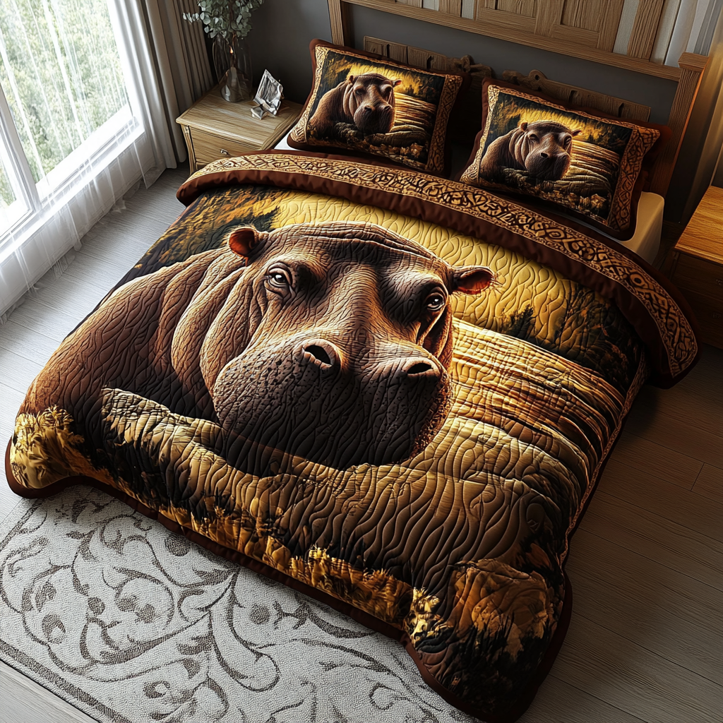Savanna Soul Quilted Bedding Set - Single (59" x 70")
