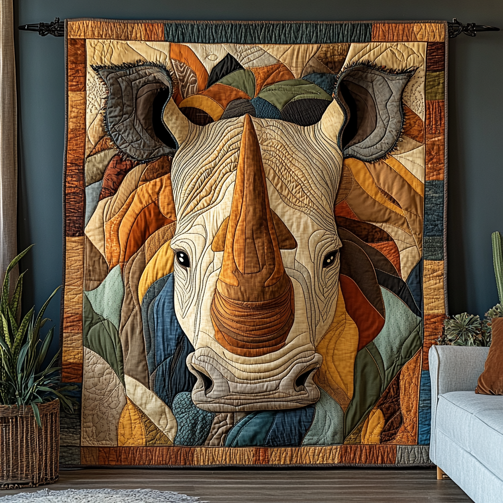 Savannah Strength Quilted Blanket - Throw (55" x 60")