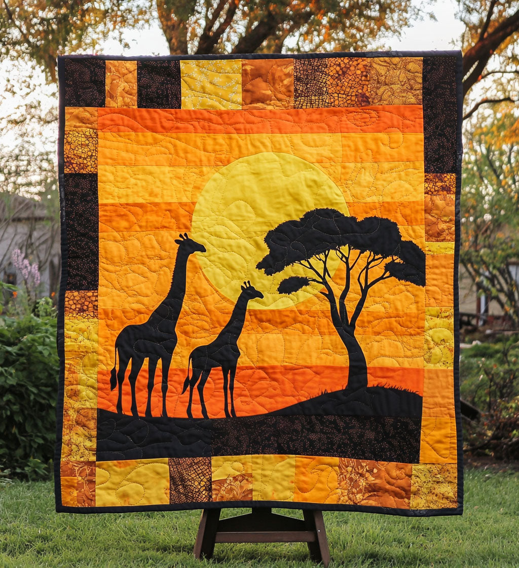 Savannah Stroll Quilted Blanket - Throw (55" x 60")