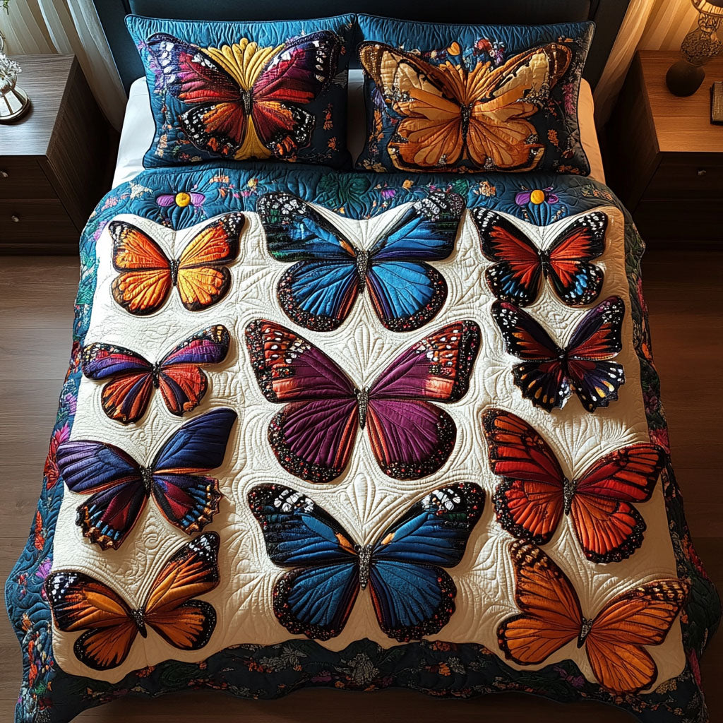 Serene Soar 3-Piece Quilted Bedding Set - Single (59" x 70")