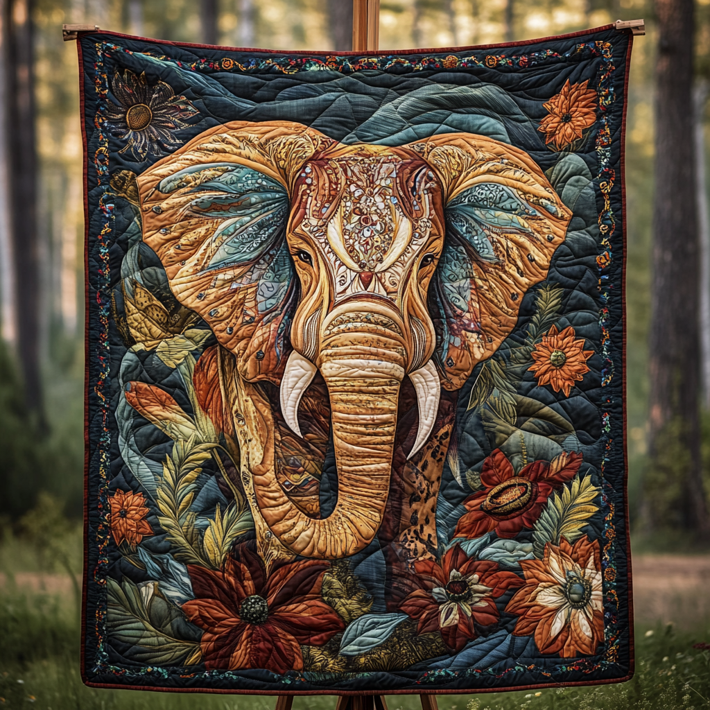 Serengeti Spirit Quilted Blanket - Throw (55" x 60")