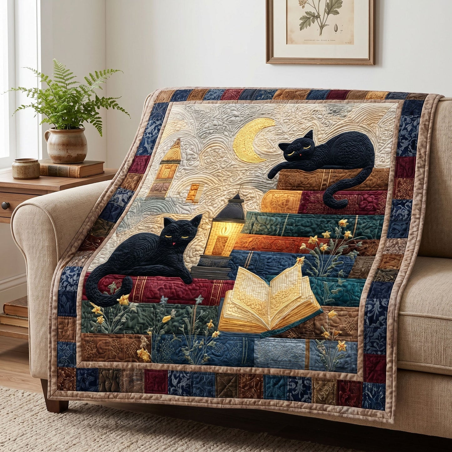Shadow Bookworm Quilted Blanket - Baby (30" x 40") - Pack 1