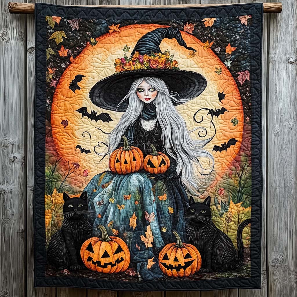 Shadow Spooks Quilted Blanket - Throw (55" x 60")