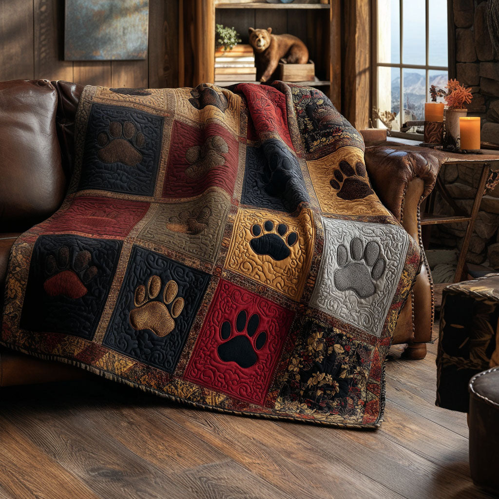 Silent Forest Guardian Quilted Blanket - Baby (30" x 40") - Pack 1