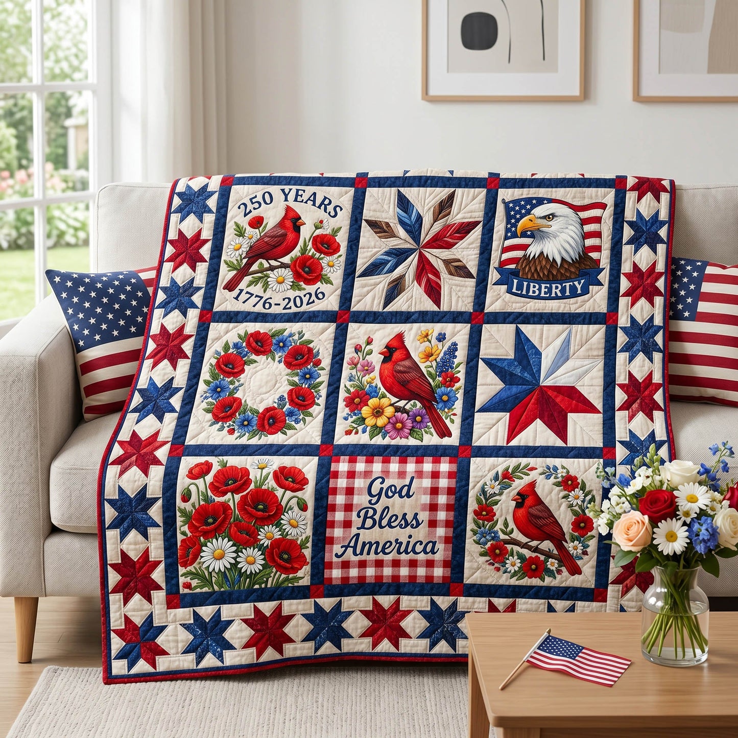 Silent Honor Quilted Blanket - Baby (30" x 40") - Pack 1